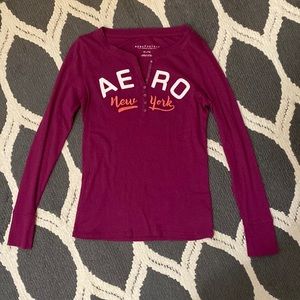 ASRO New York shirt: Purple, XL
